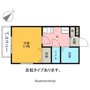 ミナスティリス【105号室】の間取り