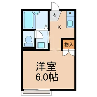 エリール中山【2階】の間取り