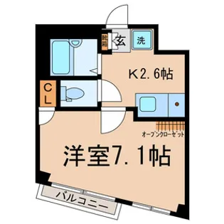 エトス金町【4階】の間取り