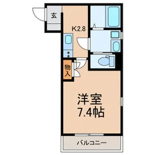 MS オレンジハウス【1階】の間取り