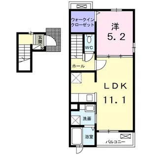 トマトハイツ 3【2階】の間取り