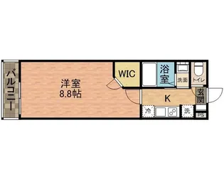 ラフィーナー津田沼【3階】の間取り