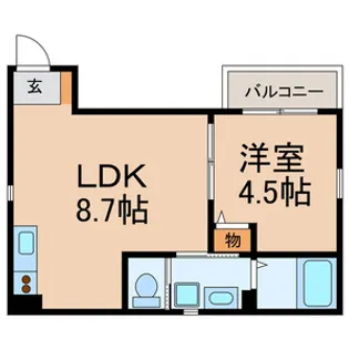 ファインレイバー【3階】の間取り