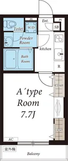 グレイス船橋法典【1階】の間取り