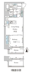 パークアクシス本所・親水公園【2階】の間取り