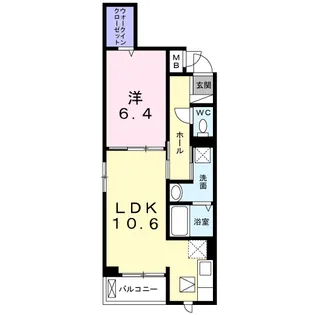 ポラリス【1階】の間取り