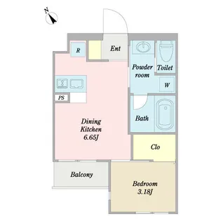PAIR FLAT【3階】の間取り