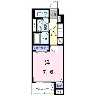 M&M【3階】の間取り