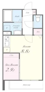 コルビジェ2【1階】の間取り