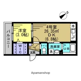 千葉県船橋市印内2丁目【アパート】の間取り