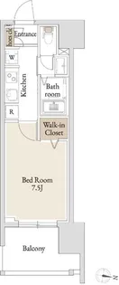 BLESS亀戸【15階】の間取り