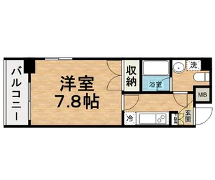 SーFORT船橋本町【6階】の間取り