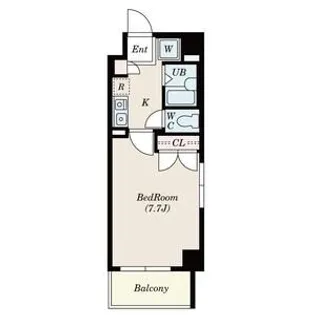 SーFORT本八幡MAIRIE【8階】の間取り