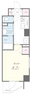 NOUVELLE MAISON YAMAYAII(ヌーベルメゾン【4階】の間取り
