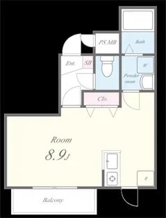 ミリアビタ薬園台II【3階】の間取り