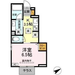 DーBRIGHT【1階】の間取り