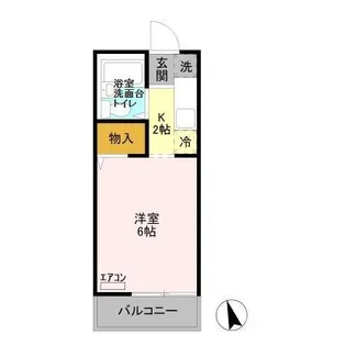 ドルフ・K【2階】の間取り