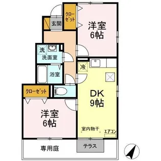 トップⅤⅥⅦⅧ【1階】の間取り