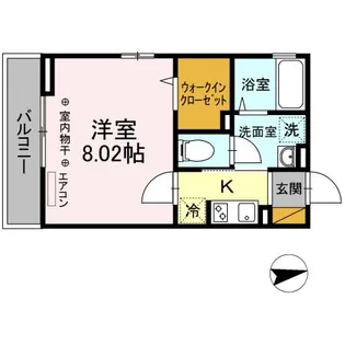 GRAND SOLEIL Ⅵ【3階】の間取り