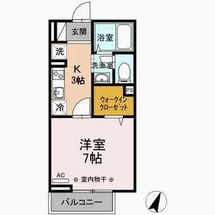 ブエナ カーサ【2階】の間取り