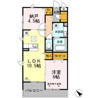 RIVIERE【1階】の間取り