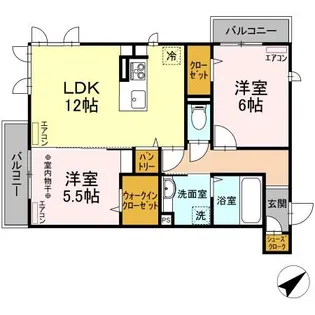 ポンテアルト【2階】の間取り