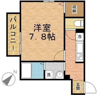 シャトルブラン【1階】の間取り