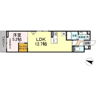 ラ カーサ フェリシダ【3階】の間取り