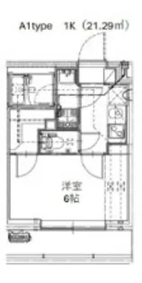 ALIVIS船橋夏見【2階】の間取り