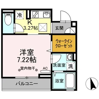 セレシェイラ壱番館【1階】の間取り