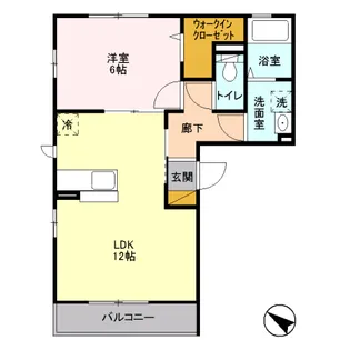 ソレーユ【3階】の間取り