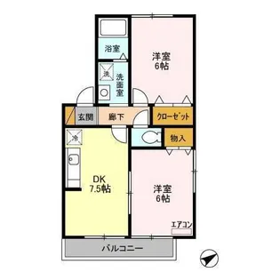 アベニュー【2階】の間取り
