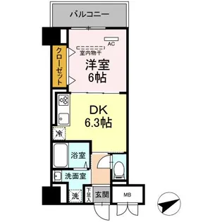 サンジョイア【3階】の間取り