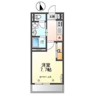 OCEANCOASTTSUDANUMA(オーシャンコーストツダヌ【3階】の間取り