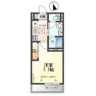 OCEANCOASTTSUDANUMA(オーシャンコーストツダヌ【1階】の間取り