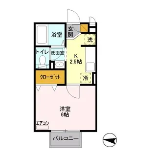 エムグランデ I【2階】の間取り