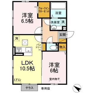 MUMCOURT(マムコート)【1階】の間取り