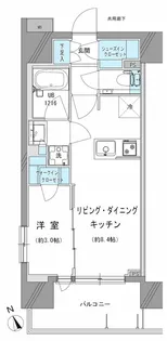 プレシスヴィアラ船橋【2階】の間取り