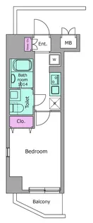 NーSTAGE西船橋Ⅲ【5階】の間取り