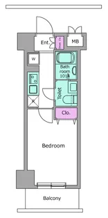 NーSTAGE西船橋Ⅲ【3階】の間取り