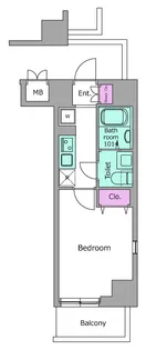 NーSTAGE西船橋Ⅲ【5階】の間取り