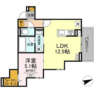 DーSTELLA【2階】の間取り