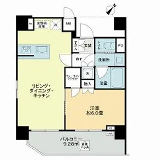 アイル東京スカイツリー弐番館【5階】の間取り