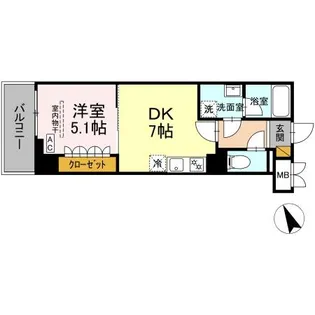 GRAND VILLAGE【5階】の間取り