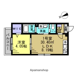 コンフォート薬園台【3階】の間取り