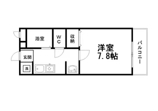ヴィラ・ラメール【1階】の間取り