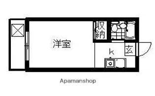 ユートピアマンション【3階】の間取り