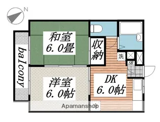 CASA GRANDE M3【2階】の間取り
