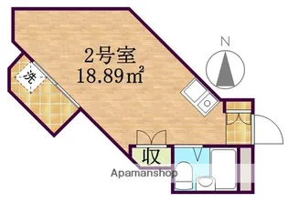 ロワイヤル中山【3階】の間取り