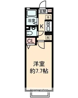 ローズコート【2階】の間取り